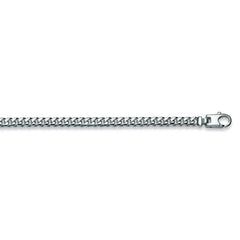 Feines Panzer Armband aus Silber 925 weiss -  6274.00149/1900
