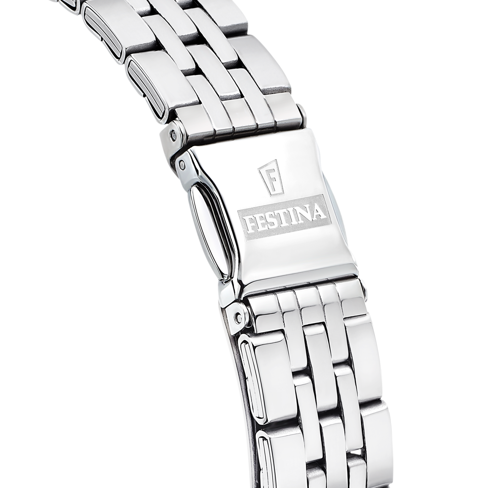 Festina Mademoiselle  Swiss Made Damenuhr mit Edelstahl Armband - F16867/1