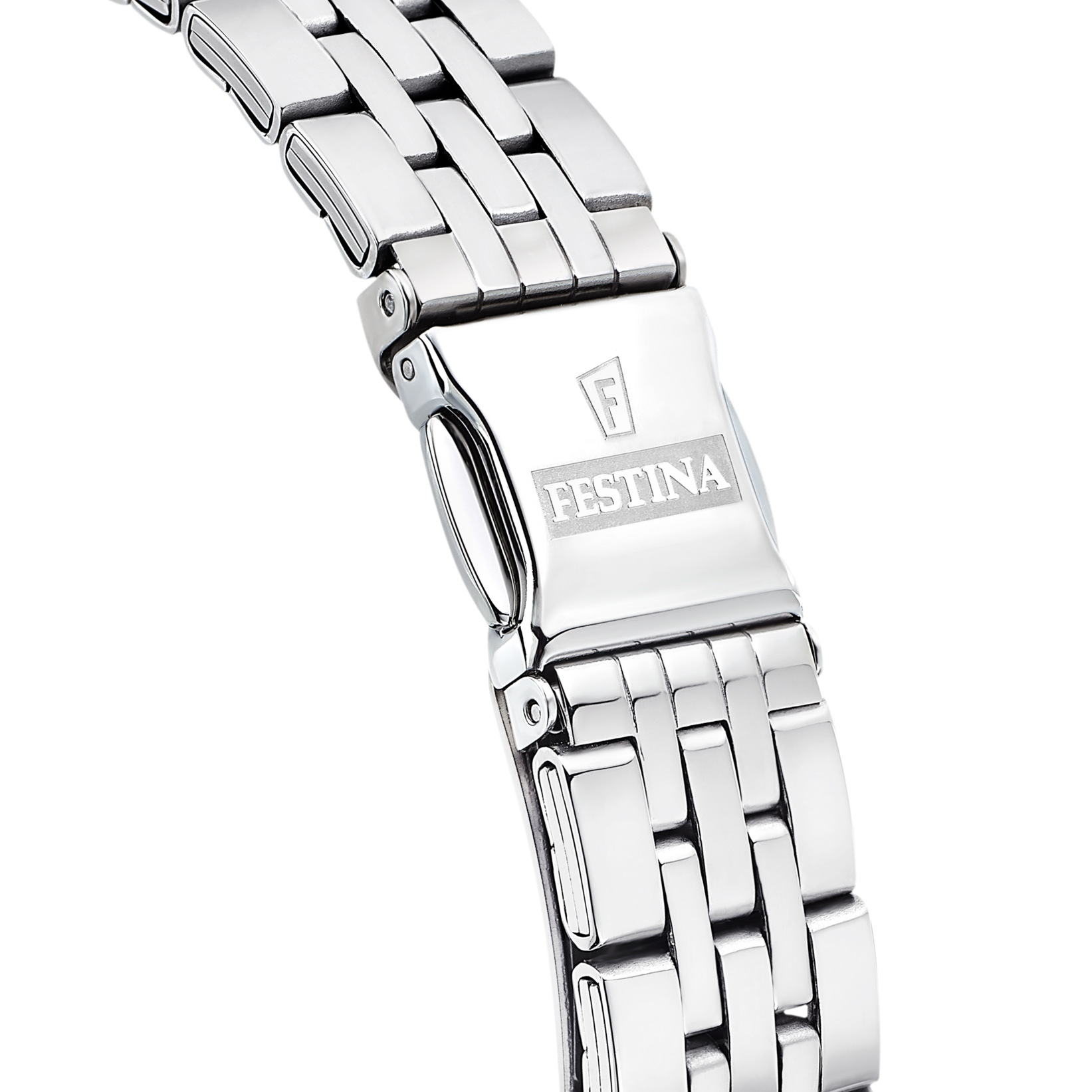 Festina Quarz Damenuhr - Grün Zifferblatt, Edelstahl Armband - F16867/7