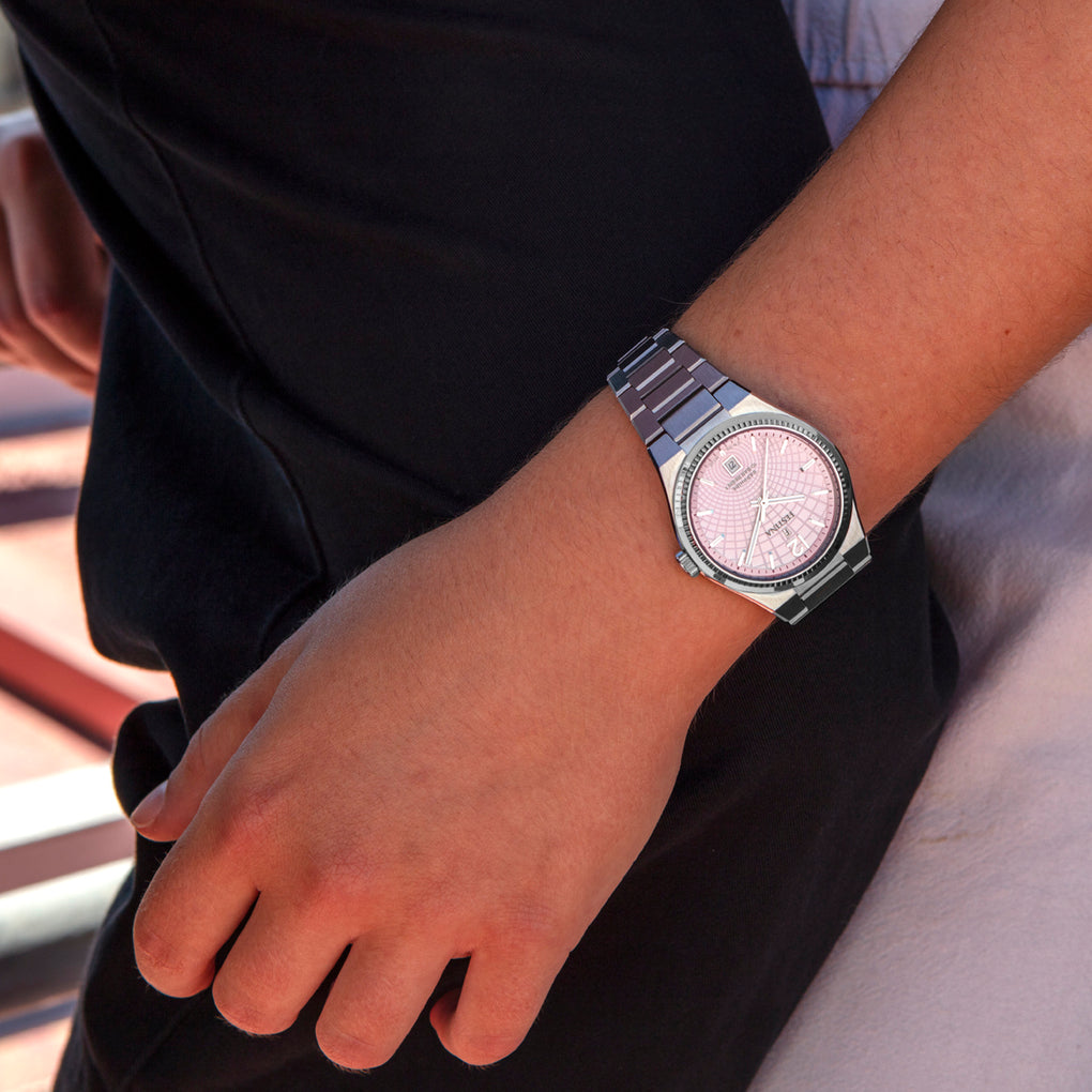 Festina Swiss Made Rivé Rosa Damenuhr - F20052/3