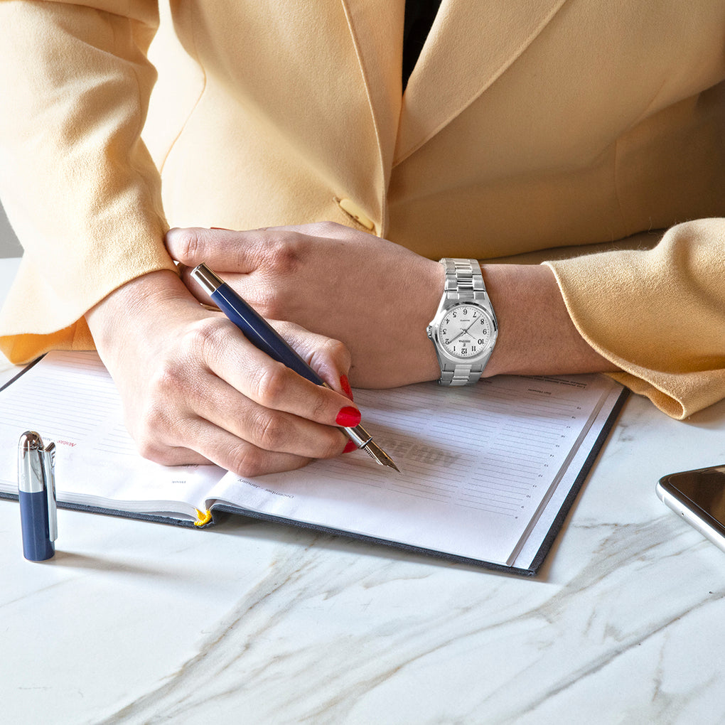 Festina Klassik Damenuhr mit Edelstahl Armband - F20553/1