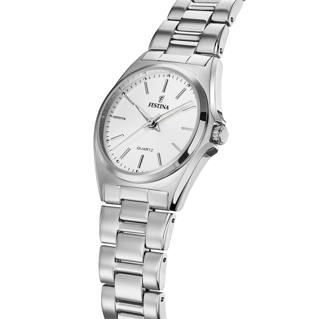 Festina Klassik Damenuhr mit Edelstahl Armband - F20553/2