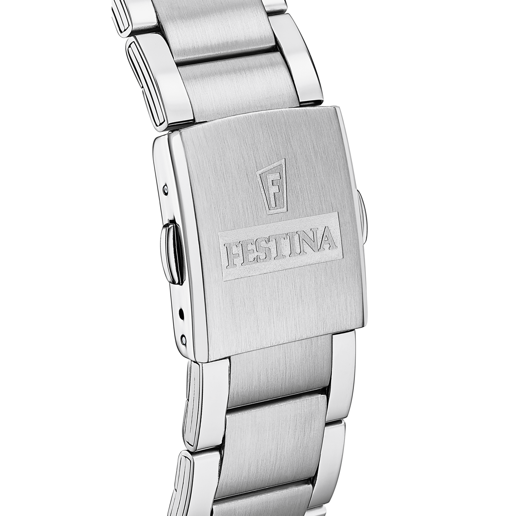 Festina Timeless Chrono Herrenuhr mit Edelstahl Armband - F20343/8