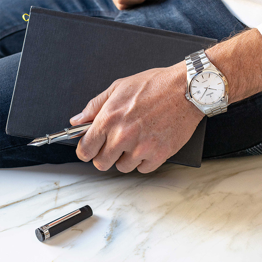 Festina Klassik Herrenuhr mit Edelstahl Armband - F20552/2