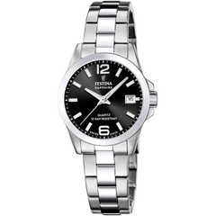 Festina Swiss Made Edelstahl Armband Damenuhr - F20049/6