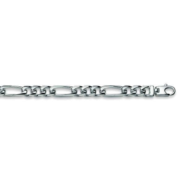 Figaro Armband aus Silber 925 weiss - 6274.00151/2100