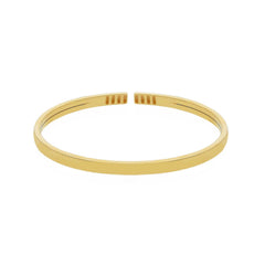 Flex-Armreif aus 18 Karat Gelbgold im klassischen Design - 289782