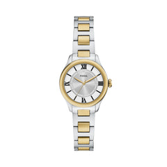 Fossil GILMORE Damenuhr 2-Tone Silber/Gold 28 mm Quarz - ES5422