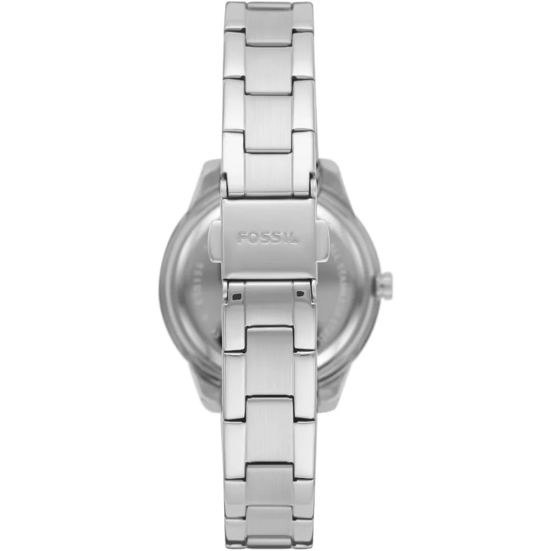 Fossil Stella Quarz Damenuhr in Silber - ES5137