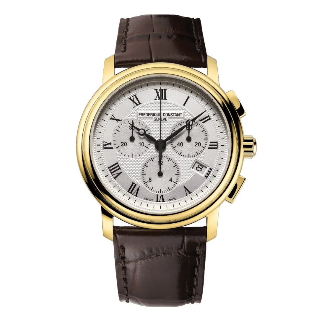 Frederique Constant Classic Quartz Chronograph Herrenuhr - FC-292MC4P5