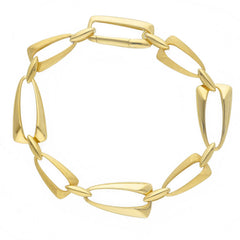 Gliederarmband 19 cm aus 750 Gelbgold - 291217