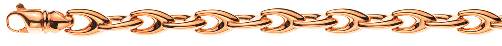 Armband Rotgold 750 V-Form 6mm 19cm