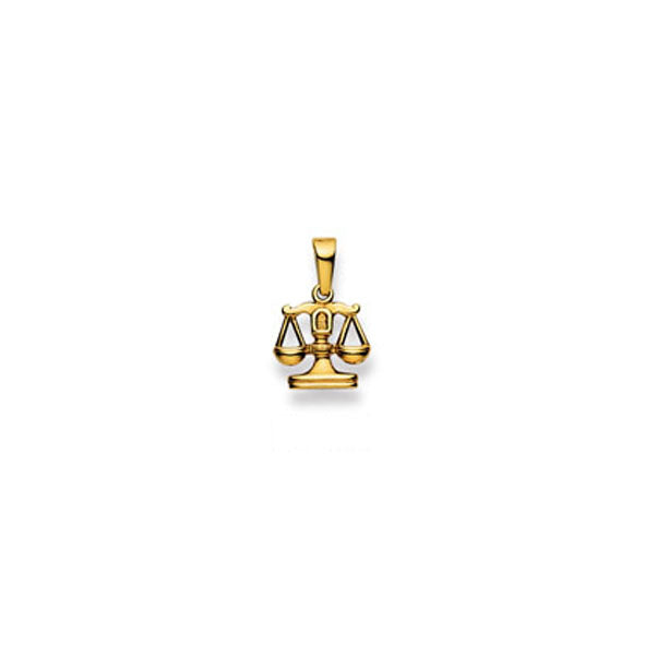 Gold-Classics Anhänger „Jungfrau“ aus 750 Gelbgold