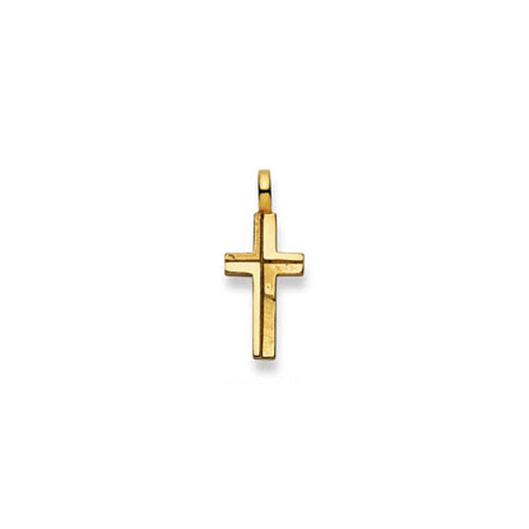 Gold-Classics Anhänger Kreuz 750 Gelbgold matt/poliert 20 x 10 mm - 1158.02992/0001
