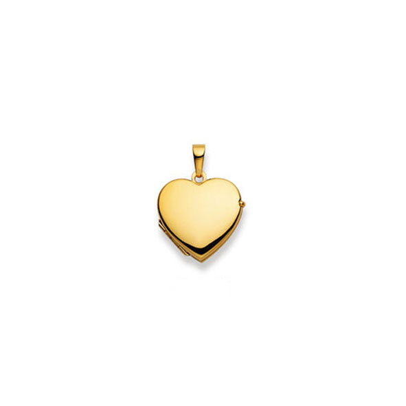 Gold-Classics Herz-Medaillon 750 Gelbgold 16 × 17 mm poliert - 1189.02211/0003
