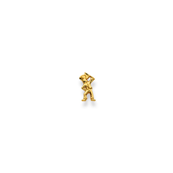 Gold-Classics Ohrstecker Gold 750 Gelbgold – Fahnenschwinger Motiv - 1163.03896/0001