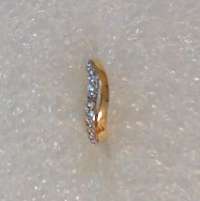 Gold-Classics Scharnier-Creole einzel Gold 750 Gelbgold  1164.04773/0098