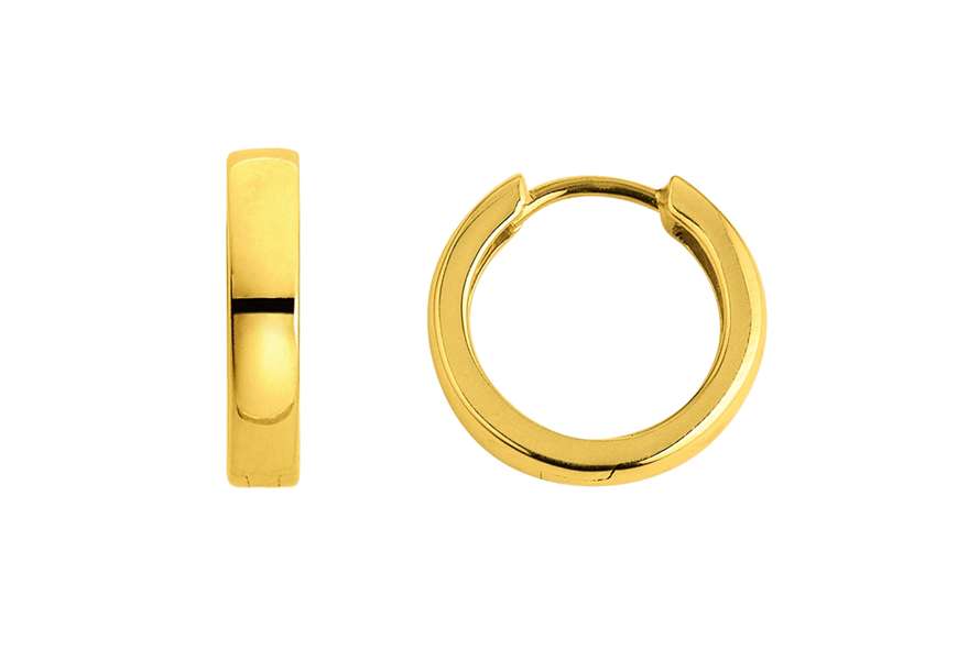 Gold-Classics Scharnier-Creolen Gold 750 Gelbgold – Classics - 1164.04776/0002