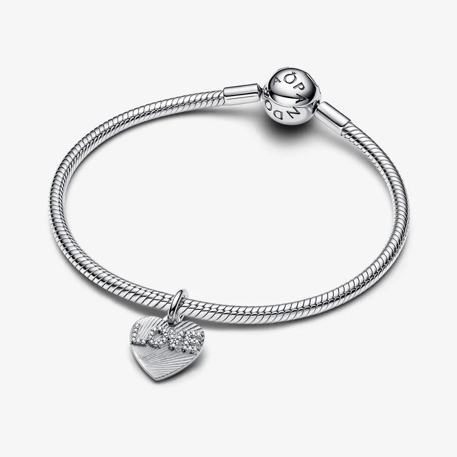 Gravierbarer Love-Herz Charm-Anhänger - 793604C01
