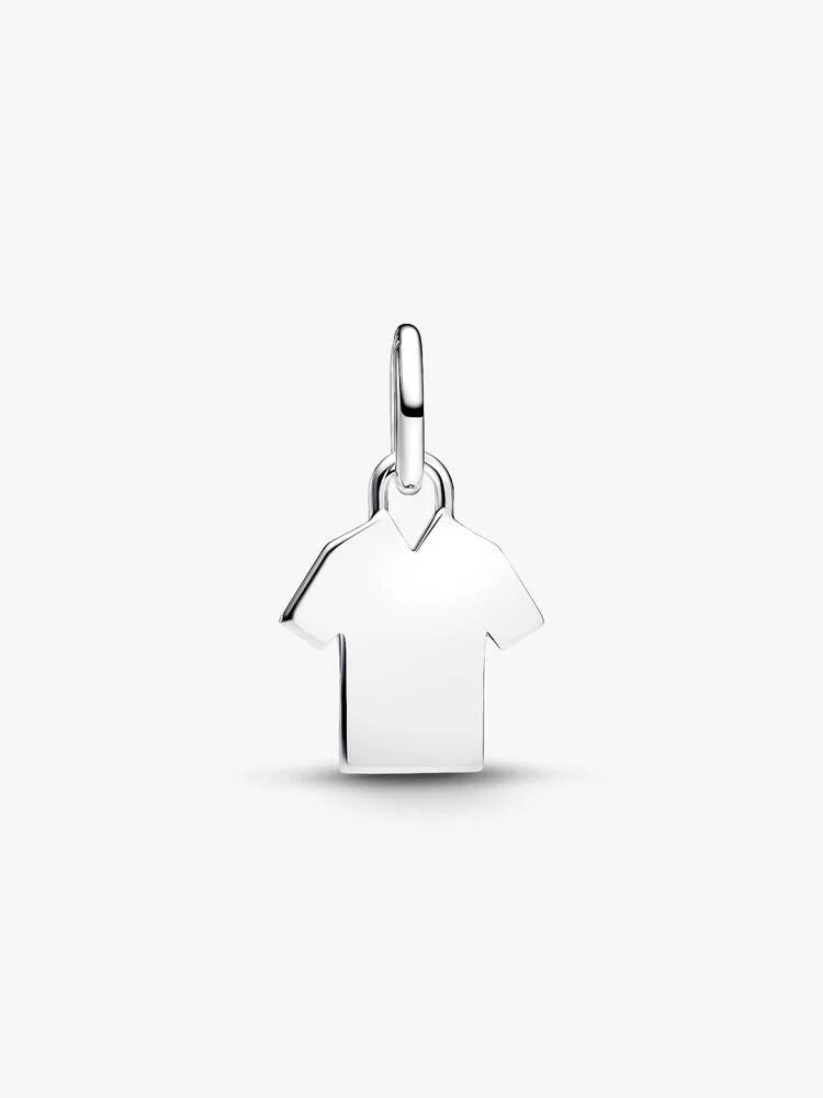 Gravierbares Fussballtrikot Charm-Anhänger - 794708C01