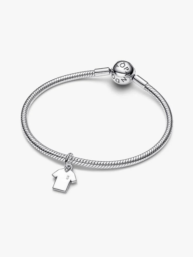 Gravierbares Fussballtrikot Charm-Anhänger - 794708C01