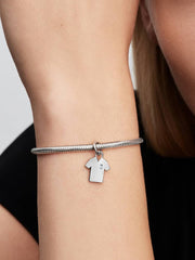 Gravierbares Fussballtrikot Charm-Anhänger - 794708C01