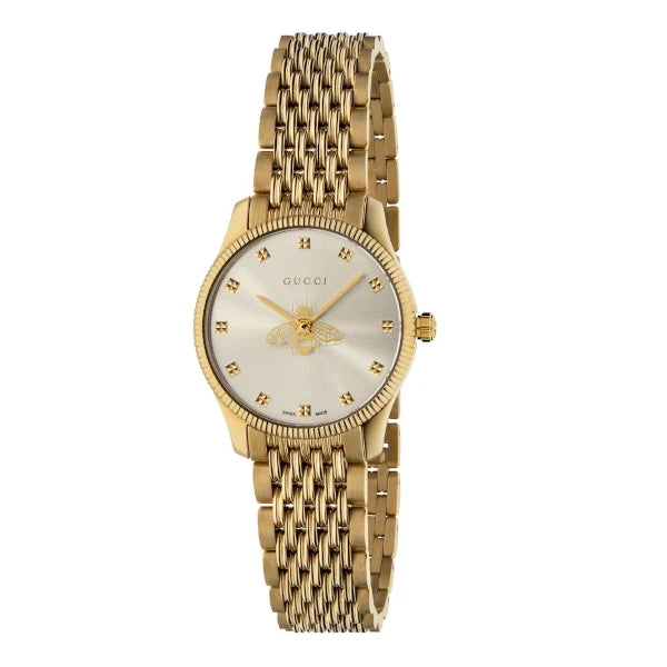 Gucci G-Timeless Slim S Bee Second Damenuhr - YA1265021
