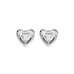 Guess Beloved Ohrstecker Silber Edelstahl