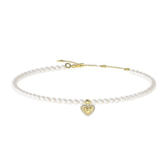 Guess Beloved Perlen Damen Halskette - Gold, Edelstahl - JUBN06090JWYGT-U