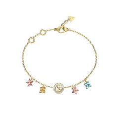 Guess Charm Armband Secret Garden Gold Damen