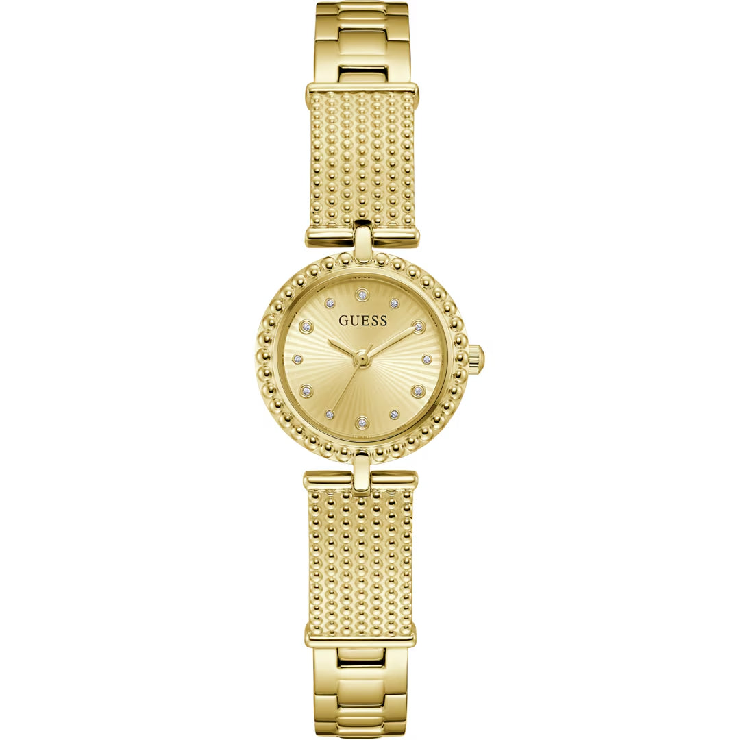 Guess Holly Damen Uhr Gold Edelstahl – GW1017L2