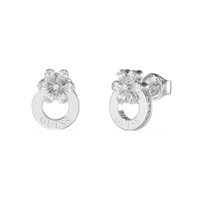 Guess Lily Ohrstecker Silber Edelstahl