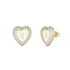 Guess Love Bites Ohrstecker Gold Edelstahl