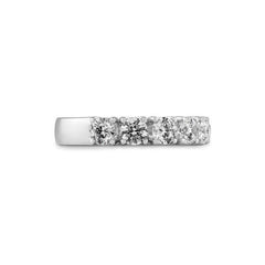 Bague semi-mémoire en diamant de laboratoire – bague élégante avec diamants de laboratoire - 1063050
