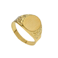 Herrenring 18 Karat Gold – 750 Goldring für Männer - 121041