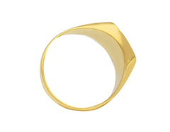 Herrenring 18 Karat Gold – 750 Goldring für Männer - 124699