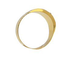 Herrenring 18 Karat Gold – 750 Goldring für Männer - 124822