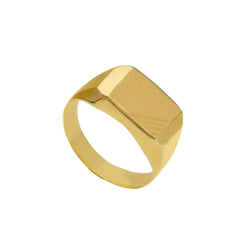 Herrenring 18 Karat Gold – 750 Goldring für Männer - 129898