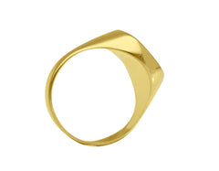 Herrenring 18 Karat Gold – 750 Goldring für Männer - 129903