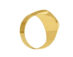 Bague homme en or 18 carats – Bague en or 750 pour homme - 173821