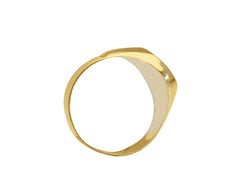 Herrenring 18 Karat Gold – 750 Goldring für Männer - 173825