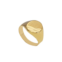 Herrenring 18 Karat Gold – 750 Goldring für Männer - 173825