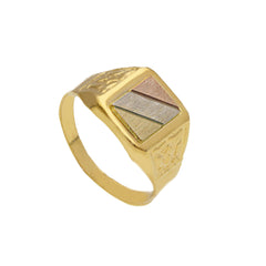 Herrenring 18 Karat Gold – 750 Goldring für Männer - 173843