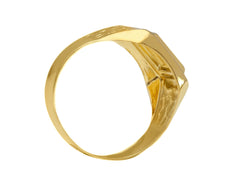 Herrenring 18 Karat Gold – 750 Goldring für Männer - 173845