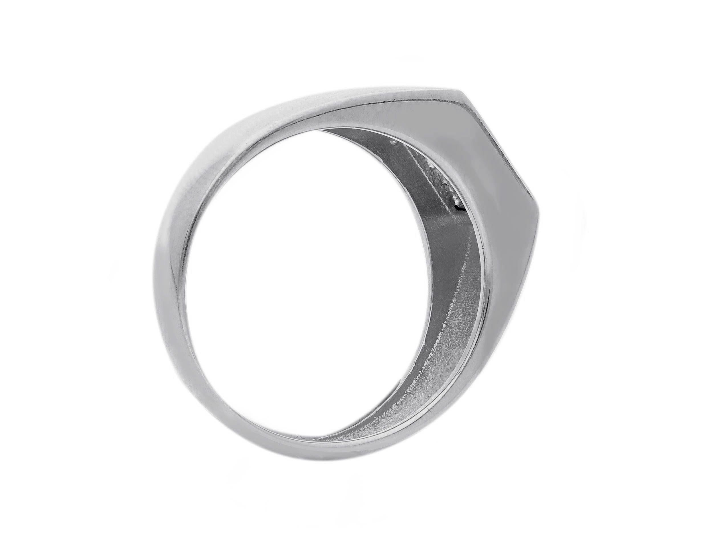 Herrenring 18 Karat Gold - 750 Goldring für Männer - 188009