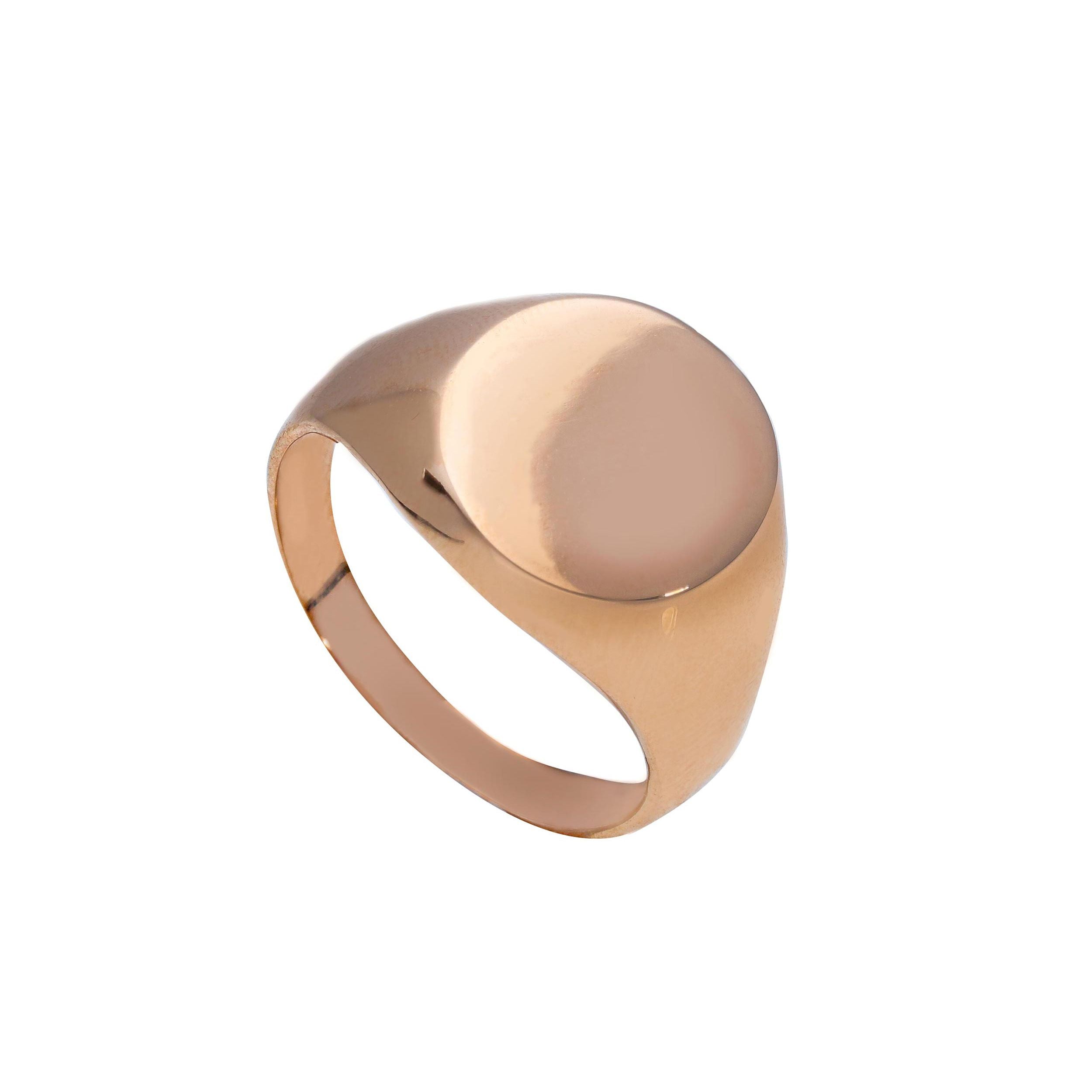 Herrenring in 750/18 Karat Gold für Ring Männer - 196440