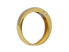Herrenring 18 Karat Gold – 750 Goldring für Männer - 204080