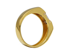 Herrenring 18 Karat Gold – 750 Goldring für Männer - 208221