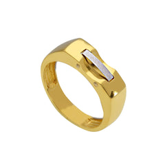 Herrenring 18 Karat Gold – 750 Goldring für Männer - 208221