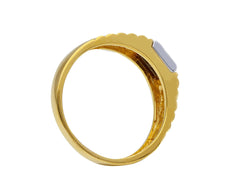 Herrenring 18 Karat Gold – 750 Goldring für Männer - 227660